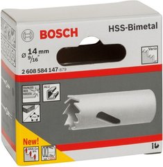 Биметаллическая коронка Bosch HSS-Bimetall, 14 мм (2608584147) фото