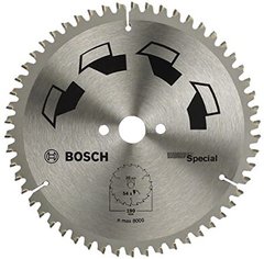 Циркулярный диск Bosch SPECIAL 190*20/16*54T (2609256891) фото