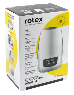 Зволожувач повітря Rotex RHF600-W (RHF600-W) фото