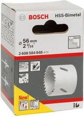 Биметаллическая коронка Bosch HSS-Bimetall, 56 мм (2608584848) фото