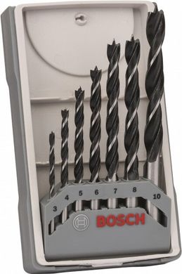 Набір свердел для деревини Bosch X-Pro Line, 7 одиниць (2607017034) фото