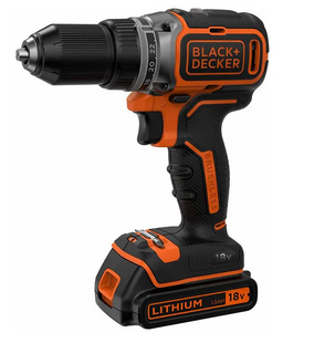 Аккумуляторная дрель-шуруповёрт Black&Decker BL186KB (BL186KB) фото