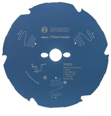 Пильный диск Expert for Fiber Cement 254*30*2,4/1,8 (2608644350) фото