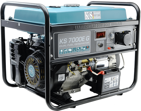 Двухтопливный генератор Konner&Sohnen KS 7000E G (KS 7000E G) фото