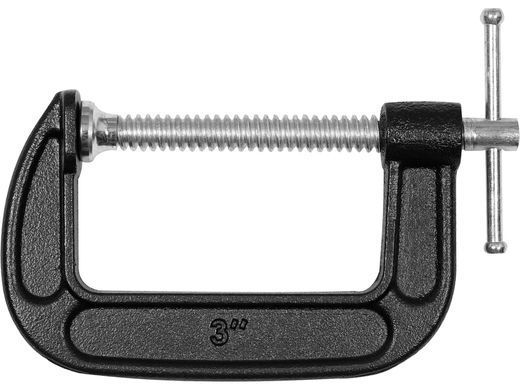 Струбцина G-образная YATO YT-64252 (75 мм, 3", до 280 кг) (YT-64252) фото