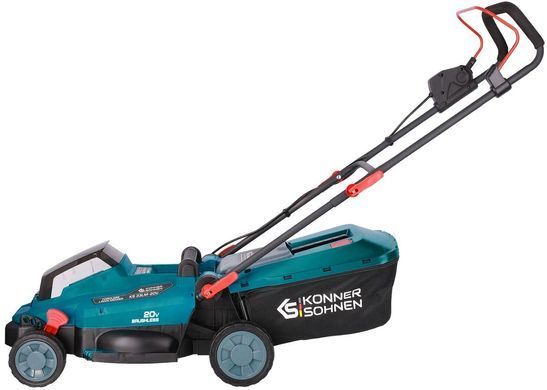 Аккумуляторная газонокосилка Konner&Sohnen KS 33LM-20V Set (1 АКБ 4 А&middot;ч) (KS33LM-20Vset) фото