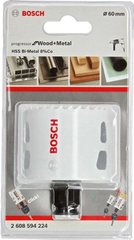 Біметалічна коронка Bosch Progressor for Wood & Metal, 60 мм (2608594224) фото