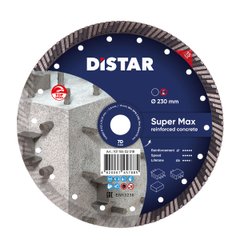 Круг алмазный отрезной DiStar 1A1R Turbo 232x2,6x15x22,23 Super Max (10115502018) фото