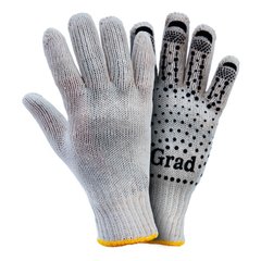Перчатки трикотажные с точечным ПВХ покрытием Grad (9442715) (9442715) фото