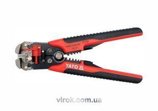 Клещи для обжима и зачистки проводов автоматические YATO YT-2278 (0,2&ndash;6 мм&sup2;, 210 мм) (YT-2278) фото