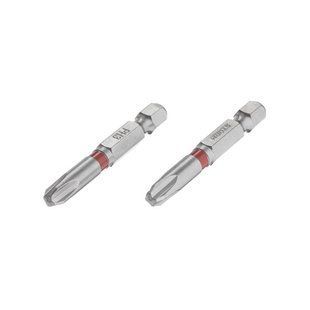 Комплект отверточных насадок PH3 1/4"*50мм, S2 (2шт) STORM INTERTOOL VT-0213 (VT-0213) фото