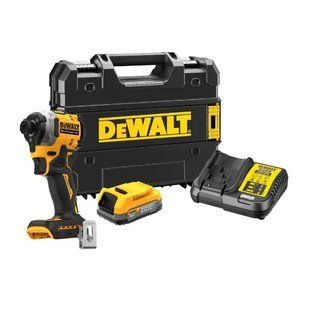 Шуруповерт ударний акумуляторний безщітковий DeWALT DCF850E1T (DCF850E1T) фото