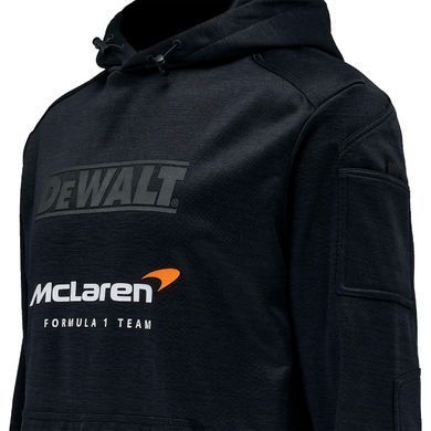 Худи DeWALT Performance McLaren F1 Team, черный, DXWWMC341-001, размер XL (DXWWMC341-001-XL) фото