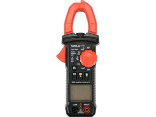 Мультиметр-кліщі YATO YT-73092 (True RMS, 600 А AC, 600 В, LowZ) (YT-73092) фото