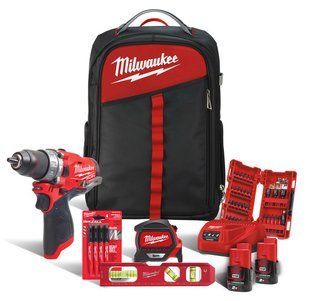 Промо-набор монтажника M12 FPD-202BA MILWAUKEE (4933471382) (4933471382) фото