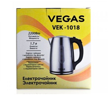 Електрочайник Vegas VEK-1018 (VEK-1018) фото