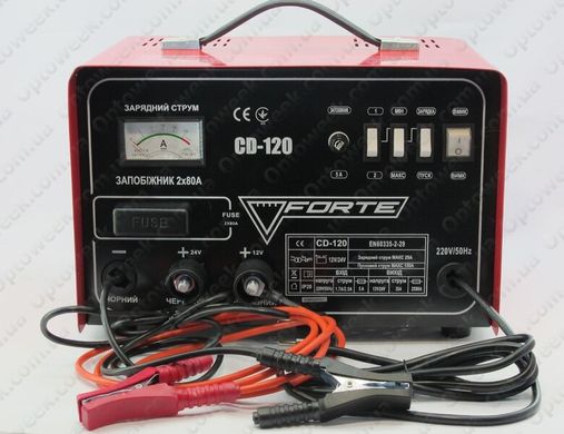 Пуско-зарядное устройство FORTE CD-120 (37829) фото