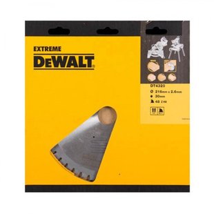 Диск пильний DeWALT DT4320 (DT4320) фото