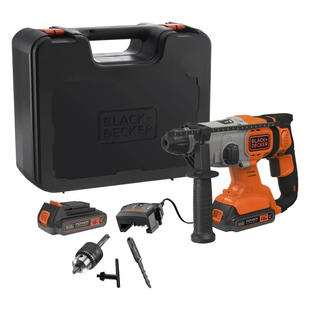 Перфоратор акумуляторний BLACK+DECKER BCD900E2K (BCD900E2K) фото