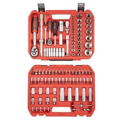 Набір інструментів INTERTOOL ET-9109 (ET-6108SP, 1/2" & 1/4" 110од) (ET-9109) фото