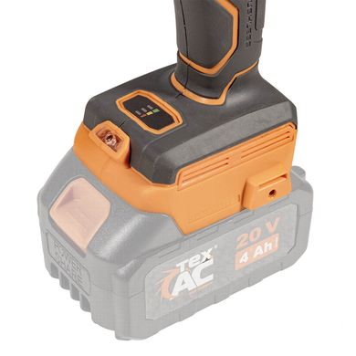 Акумуляторний шуруповерт безщітковий для дому Tex.AC TAOE-СD40 Каркас (TAOE-СD40) фото