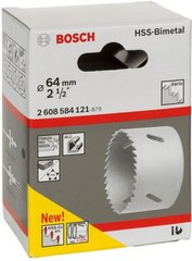 Біметалічна коронка Bosch HSS-Bimetall, 64 мм (2608584121) фото