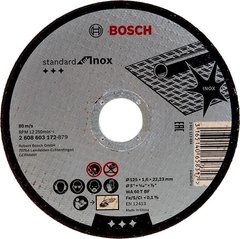 Диск отрезной Bosch Standard for Inox 125*1,6 мм (2608603172) фото