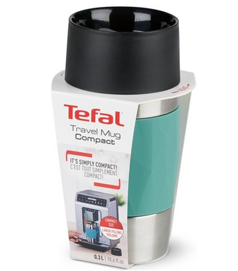 Термокружка Tefal Compact mug 0,3л зелена (N2160310) (N2160310) фото