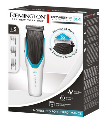 Машинка для стрижки волосся Remington Power-X Hair Clipper HC4000 (HC4000) фото
