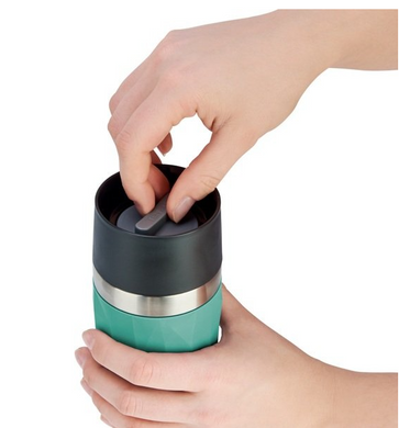 Термокружка Tefal Compact mug 0,3л зелена (N2160310) (N2160310) фото