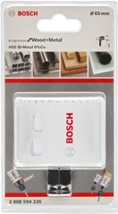 Биметаллическая коронка Bosch Progressor for Wood&Metal, 65 мм (2608594226) фото