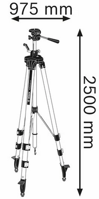Штатив Bosch BT 250 (97-250 см) (0601096A00) фото