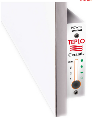 Рушникосушарка електрична TEPLOCERAMIC TCMT-T 500 White (TCMT-T-500-WHITE) фото