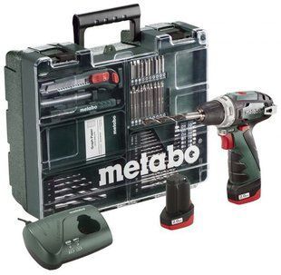 Акумуляторний шурупокрут Metabo PowerMaxx BS Basic Mobile Workshop (600080880) фото