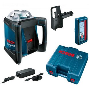 Ротаційний лазерний нівелір BOSCH GRL 500 HV + LR 50 Professional (0601061B00) фото