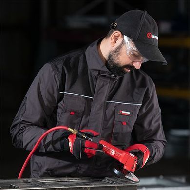 Куртка рабочая, 80% полиэстер / 20% хлопок, плотность 260 г/м&sup2;, S INTERTOOL SP-3001 (SP-3001) фото
