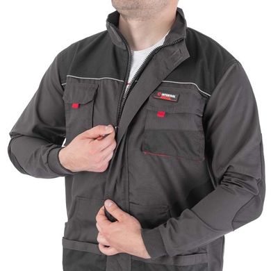 Куртка робоча 80% поліестер, 20% бавовна, щільність 260 г / м2, S INTERTOOL SP-3001 (SP-3001) фото