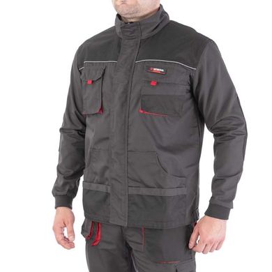 Куртка рабочая 80 % полиэстер, 20 % хлопок, плотность 260 г/м2, S INTERTOOL SP-3001 (SP-3001) фото