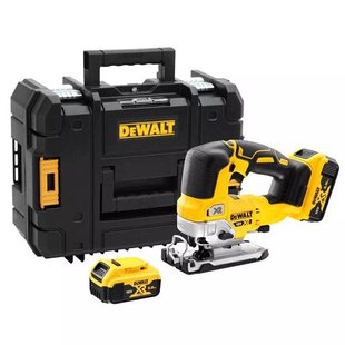 Пила лобзиковая аккумуляторная бесщёточная DeWALT DCS334P2 (DCS334P2) фото