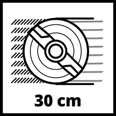 Акумуляторна газонокосарка Einhell GE-CM 18/30 Li (1x3,0Ah) (3413155) фото