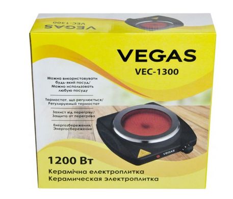 Настільна плита Vegas vec-1100 (VEC-1300) фото