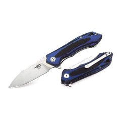 Нiж складний Bestech Knife BELUGA Black+ Blue BG11G-2 (BG11G-2) фото