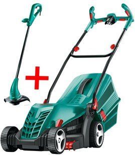 Електрична газонокосарка BOSCH ARM 34 + триммер BOSCH ART 23 (Набір) (06008A6108) фото
