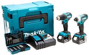 Акумуляторна батарея Makita DLX2220JX2 (DTD155, DDF483, DC18RC, BL1830Bx2, B-57015, Makpac 3) (DLX2220JX2) фото