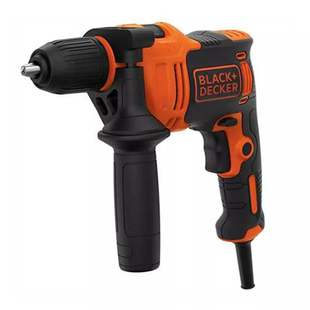 Дриль мережевий ударний BLACK+DECKER BEH550K (BEH550K) фото