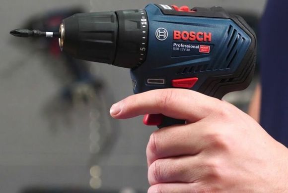Акумуляторний шурупокрут Bosch GSR 12V-30 Solo (без АКБ та ЗП) (06019G9002) фото