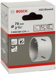 Биметаллическая коронка Bosch HSS-Bimetall, 70 мм (2608584124) фото