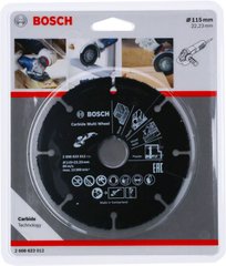 Диск отрезной Bosch по древесине 115*1 мм (2608623012) фото