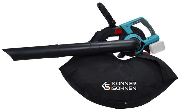 Акумуляторна повітродувка-пилосос Konner&Sohnen KS LBV-40V Set (2 АКБ 4 А&middot;год) (KSLBV-40Vset) фото