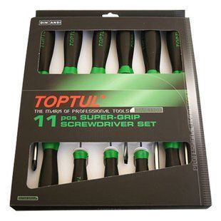 Набор отверток TOPTUL 11 пр. GAAE1101 (GAAE1101) фото